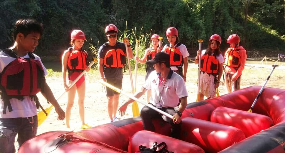 white water rafting tour chiang mai