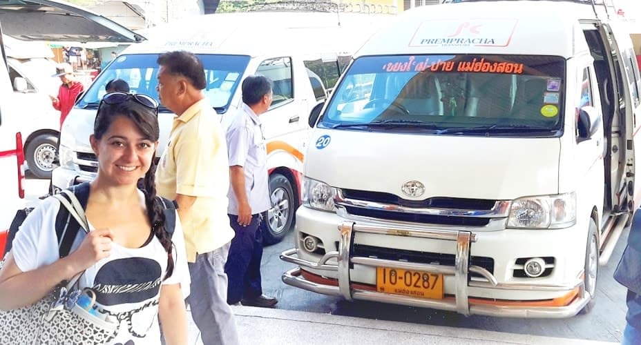 minivan from chiang mai to pai